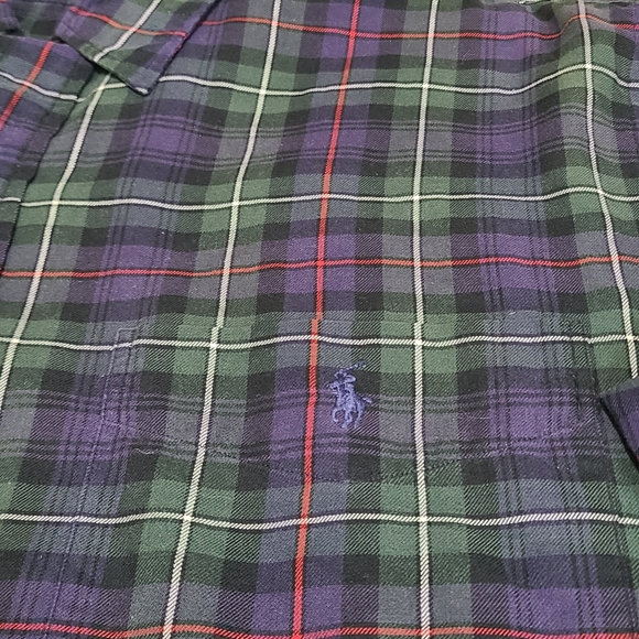 Ralph Lauren Polo plaid button down shirt size L - Picture 4 of 6